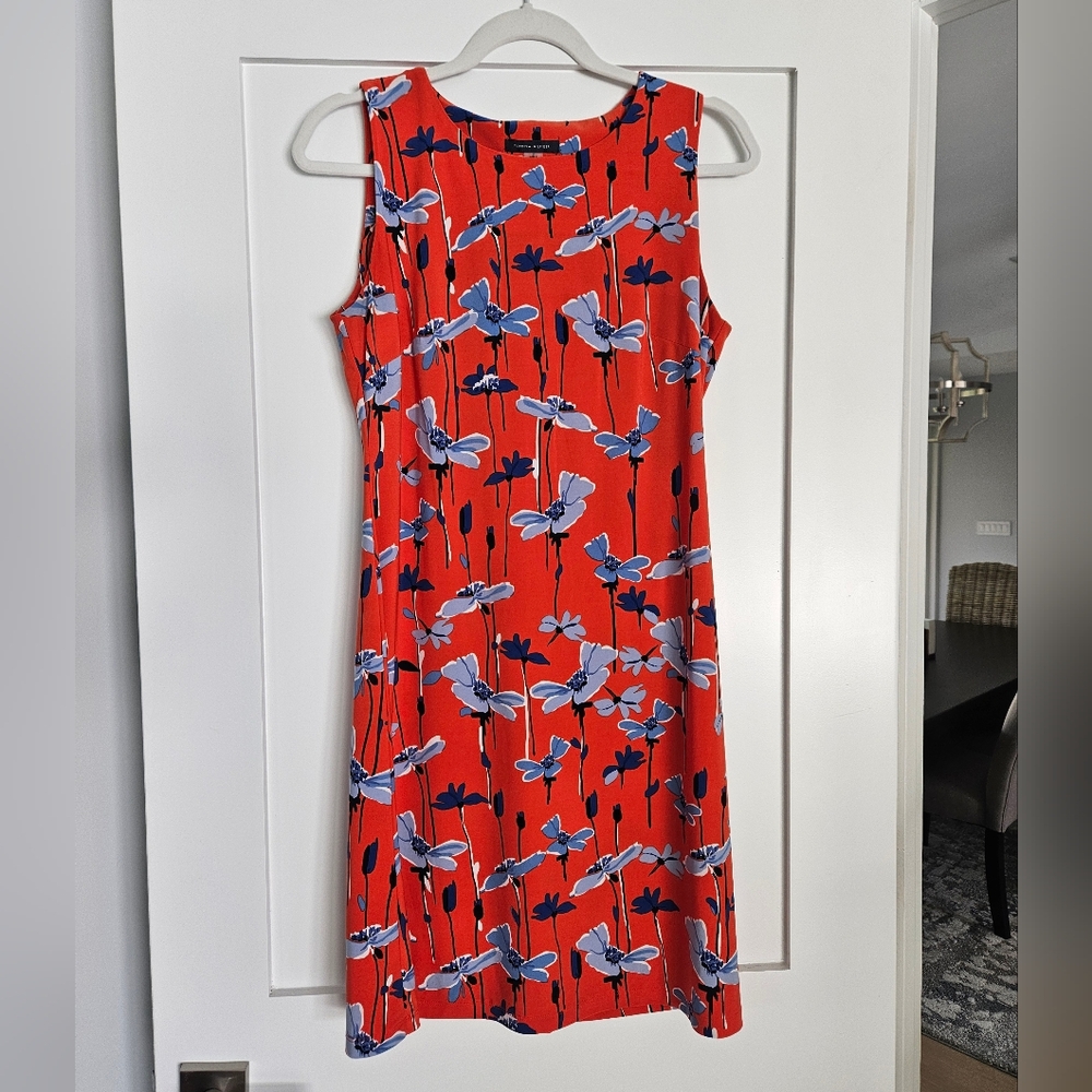 Tommy Hilfiger Sleeveless Floral Dress - 6